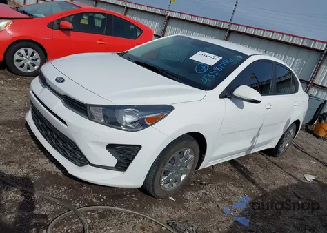 2021 Kia Rio Lx из США, поврежденный, VIN 3KPA24AD5ME377248
